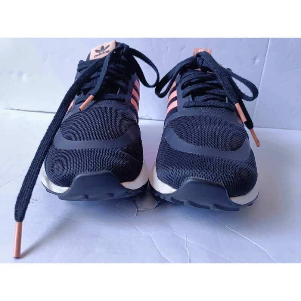 Adidas Her Studio London x Multix Shoes Women's Size 6 Black Floral Sneakers - Picture 4 of 12